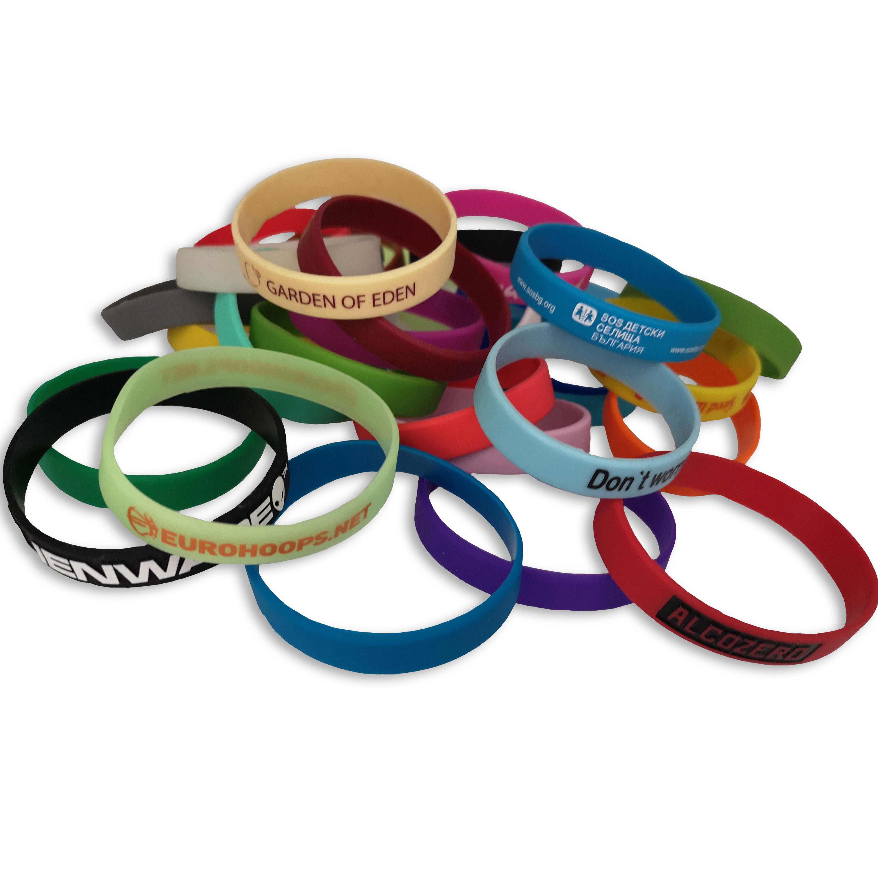  , custom personalized silicone bracelets, embossed or debossed wristbands
